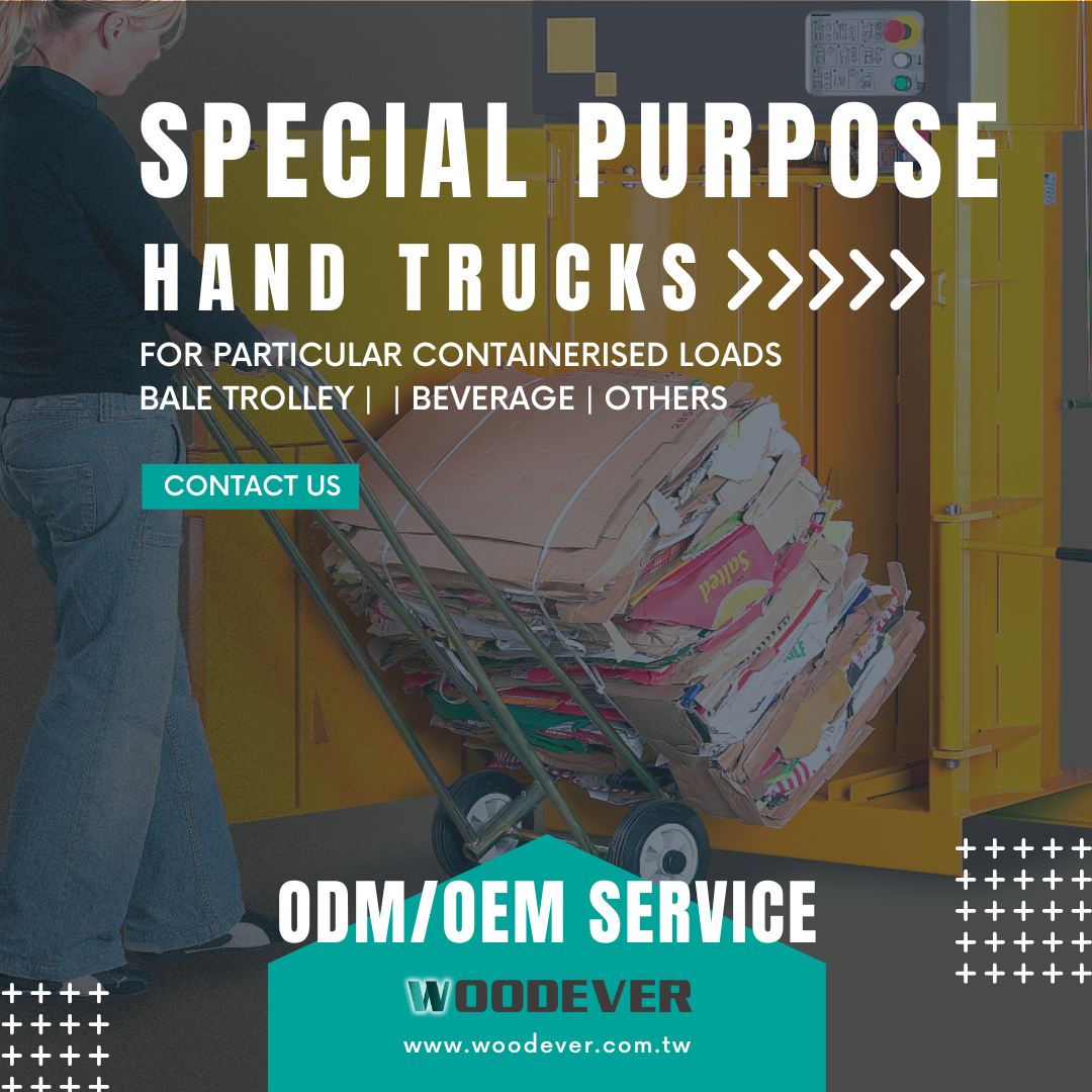 Op maat gemaakte trolleys, karretjes en handkarren voor het veilig verplaatsen van specifieke containerladingen en speciaal gevormde items.